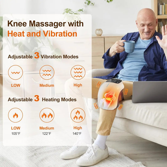 Veewell KneeRelief™ – Cordless Heat Massager