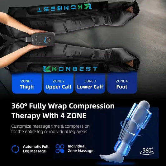 VeeWell AirPulse™ Pro 4-Chamber Compression System