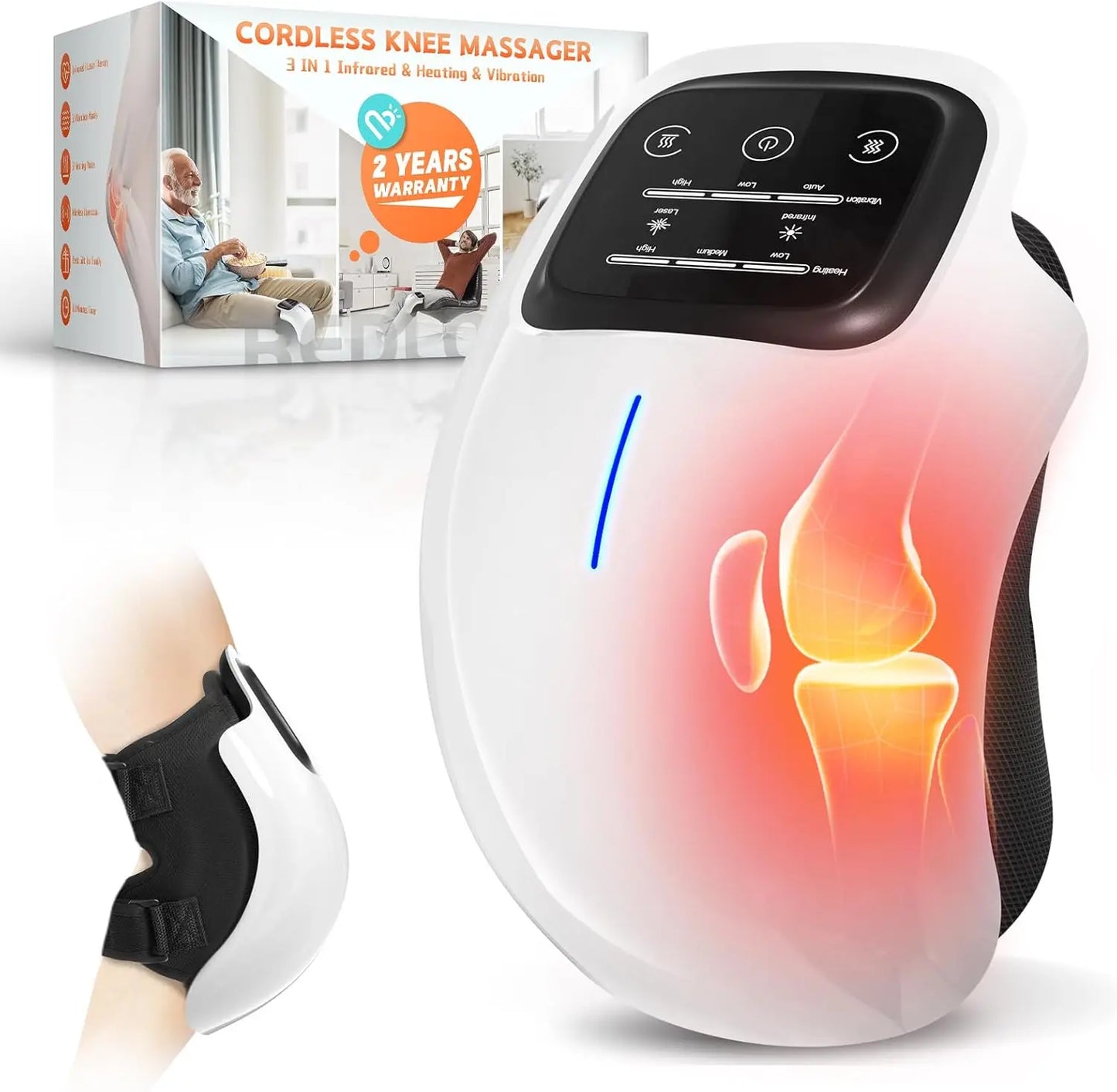 Veewell KneeRelief™ – Cordless Heat Massager