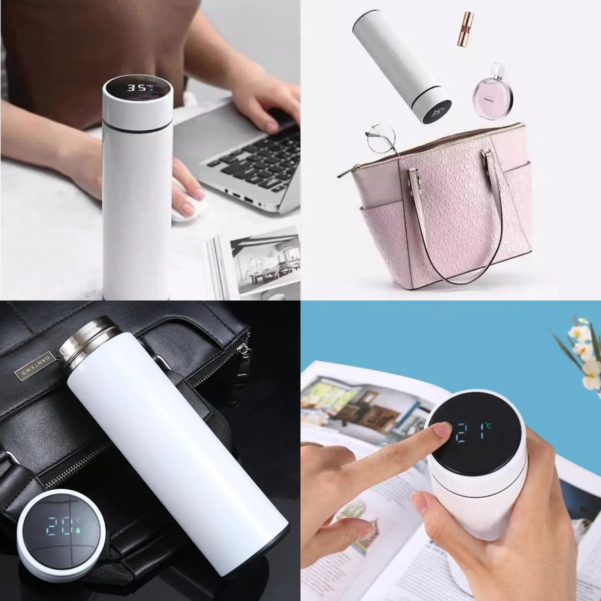 Veewell TempSense Duo™ – Smart Travel Thermos