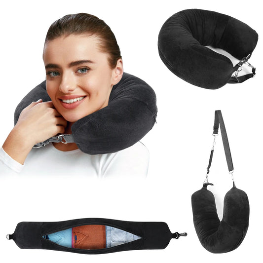 Veewell TravelFlex™ – Fillable Neck Pillow