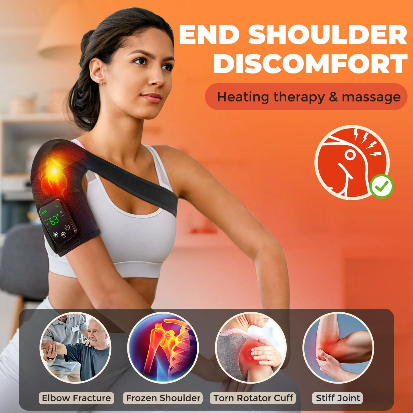 Veewell ThermoRelief™ – 3-in-1 Joint Recovery Massager