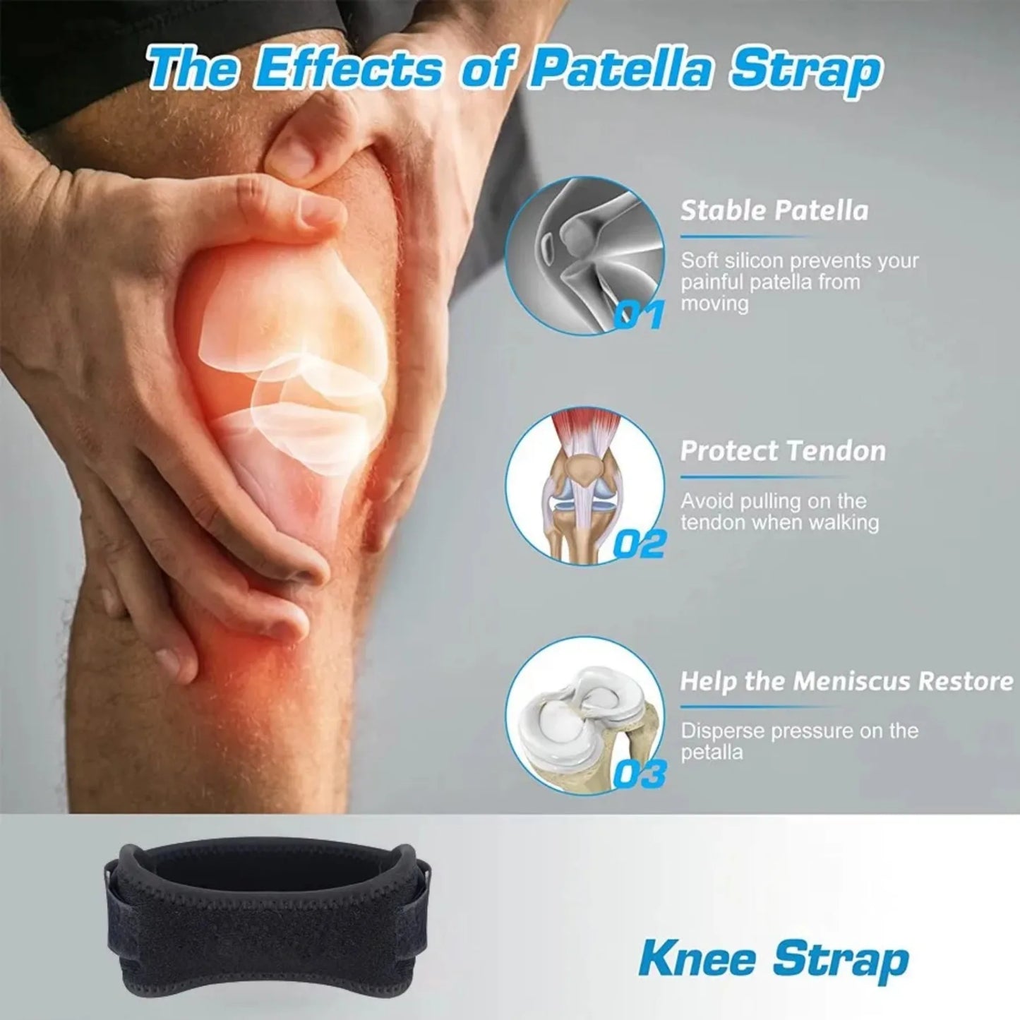 Veewell KneeGuard™ – Patella Support Strap